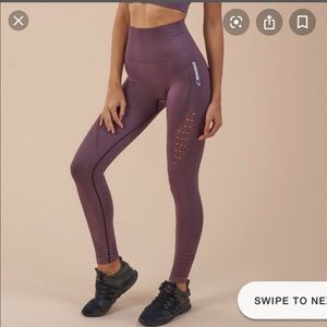 Gymshark energy seamless purple wash
